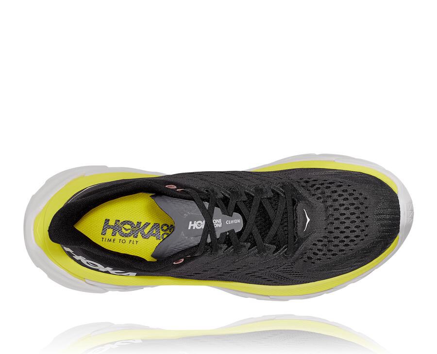 Hoka One One Clifton Edge Löparskor Herr - Svarta - ROSXA-0384